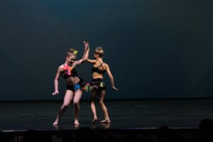 Two girls dancing at Cumberland Dance Academy, LLC